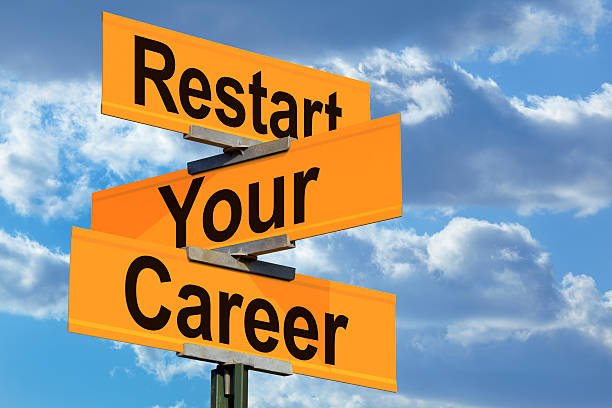 Restart Your Career Street Intersection SignPlease see more from Exclusive Contributor James Brey!